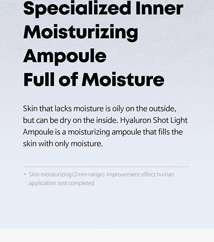 Hyaluron Shot Light Ampoule Jumbo - 2025 Version - 100ml