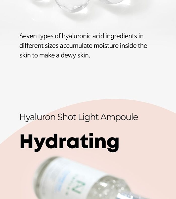Hyaluron Shot Light Ampoule Jumbo - 2025 Version - 100ml