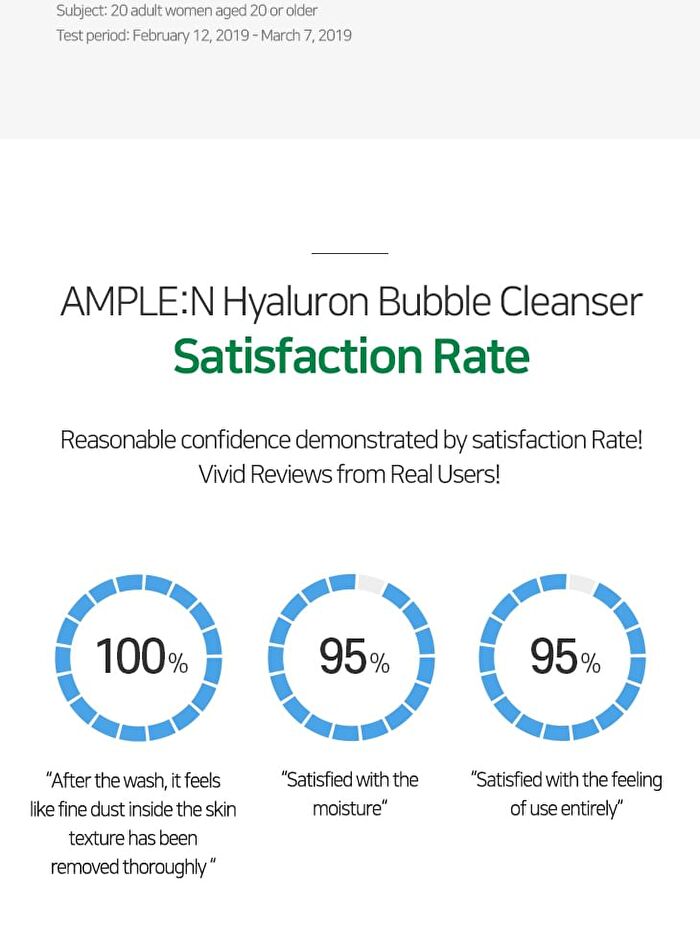 Hyalruon Shot Bubble Cleanser  - 2025 Version - 450ml