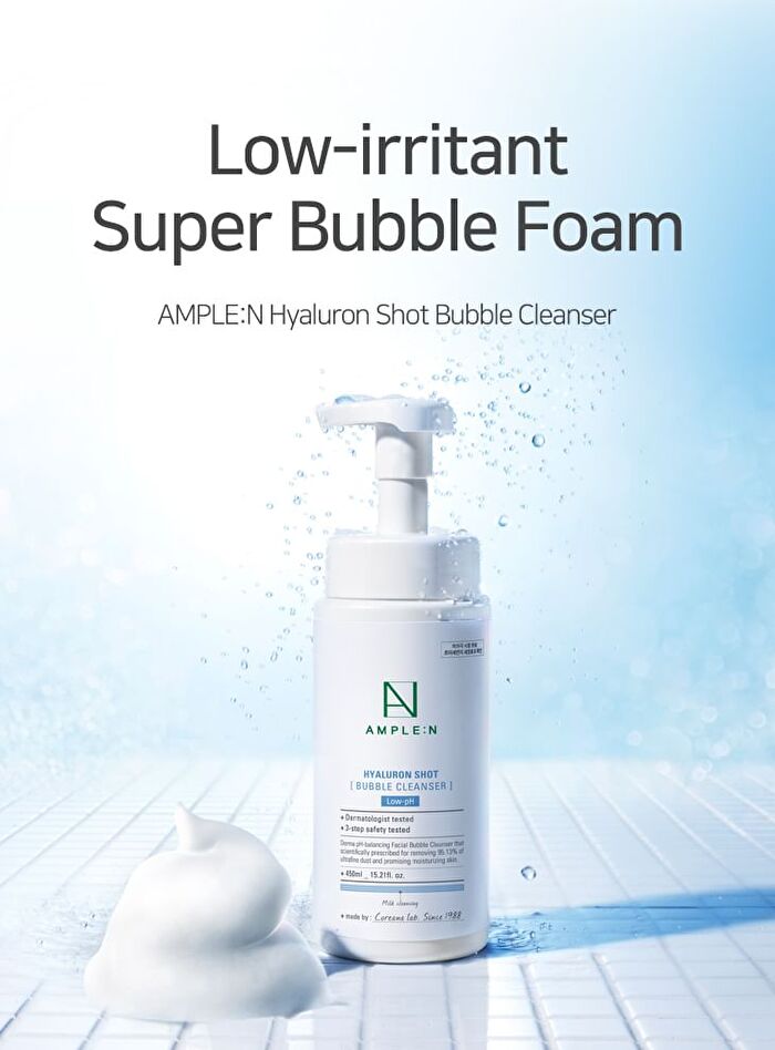 Hyalruon Shot Bubble Cleanser  - 2025 Version - 450ml