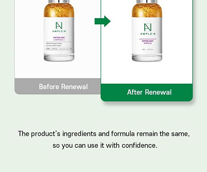 Peptide Shot Ampoule  - 2025 Version - 30ml