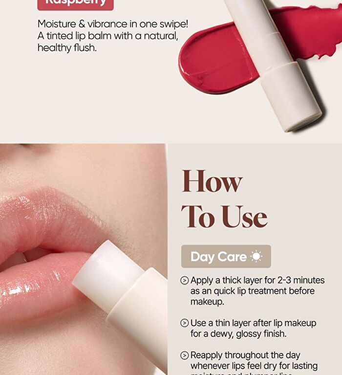 Rawquest Barrier Enhancing Lip Balm - 2 Colors - Clear