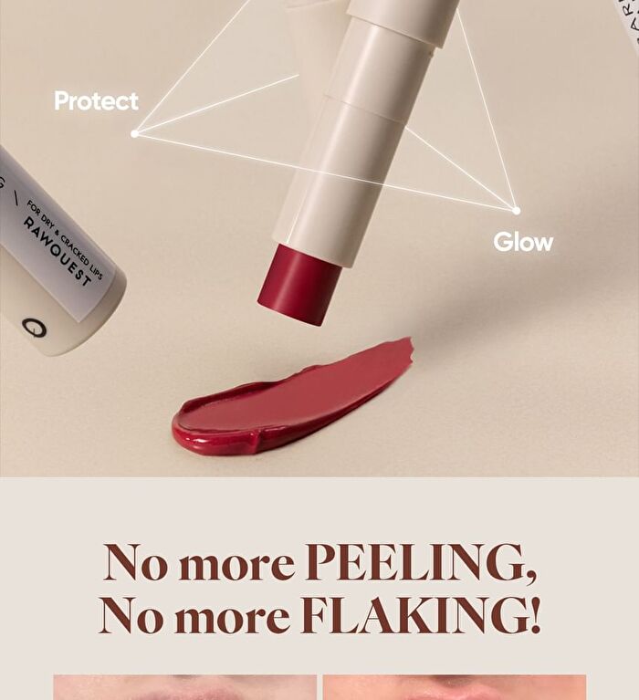 Rawquest Barrier Enhancing Lip Balm - 2 Colors - Clear