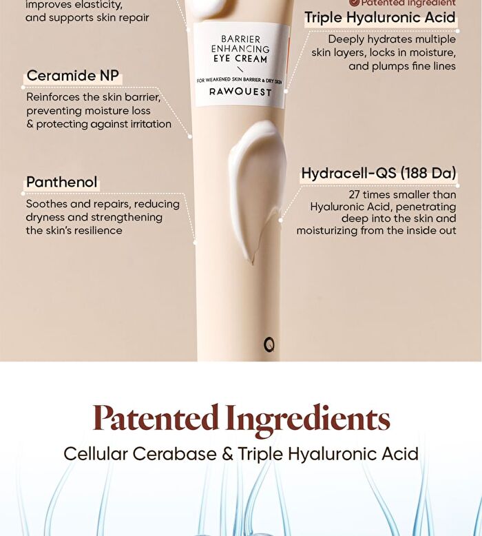 Rawquest Barrier Enhancing Eye Cream - 30ml