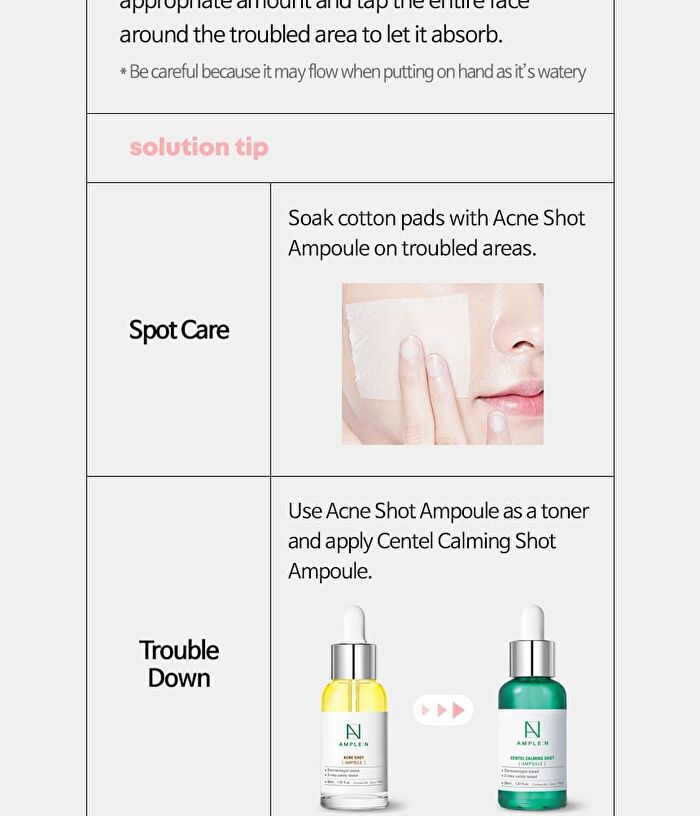 Acne Shot Ampoule  - 2025 Version - 30ml