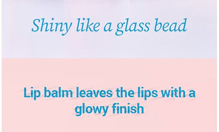 Glass Tinted Lip Balm - 7 Colors - #014 Vanilla Peach