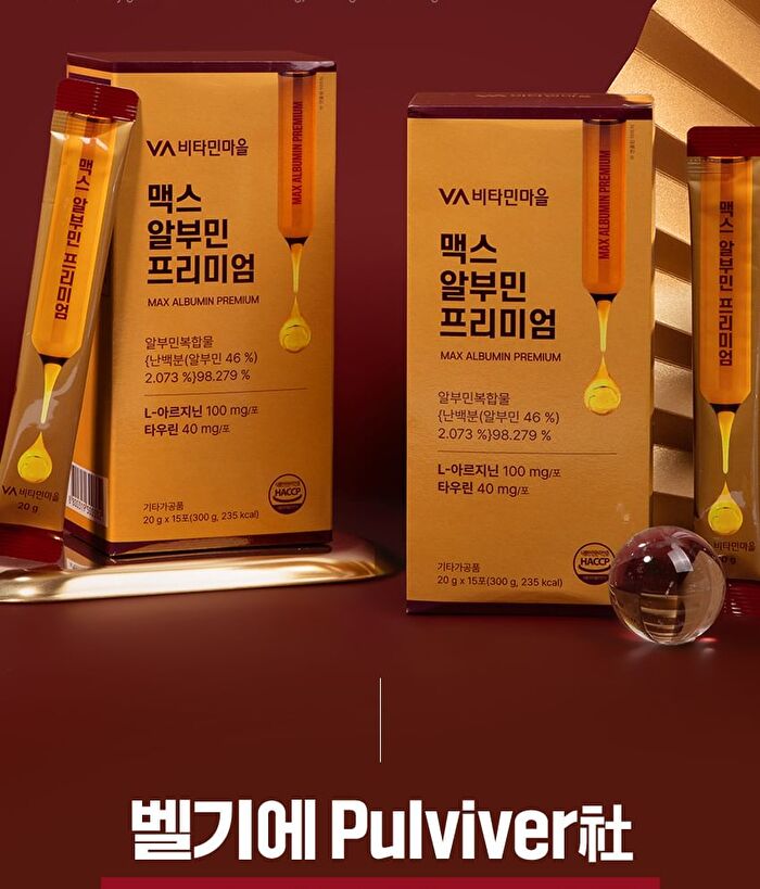 Max Albumin Premium - 20g x 15 sticks
