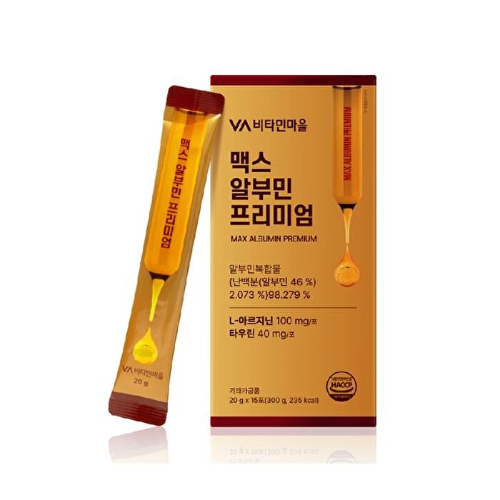 Max Albumin Premium - 20g x 15 sticks