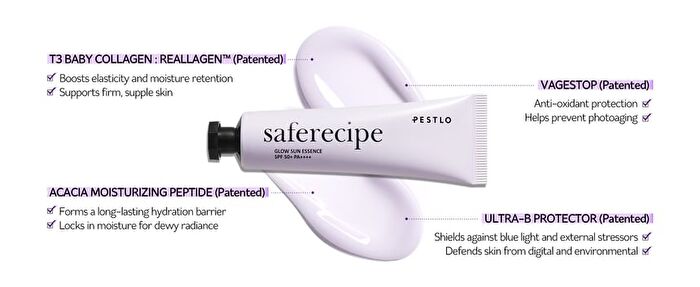 Pestlo Saferecipe Glow Sun Essence Mini - 15ml