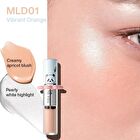 Into You M Lan Panda Blush & Highlisht Duo - 4 Colors - #MLD01 Vibrant Orange