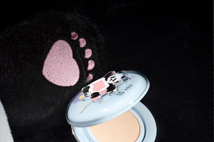 Into You M Lan Panda Blush & Highlisht Duo - 4 Colors - #MLD03 Curious Pink
