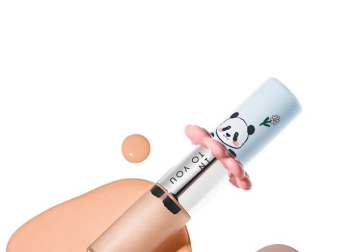 Into You M Lan Panda Blush & Highlisht Duo - 4 Colors - #MLD04 Mystic Purple