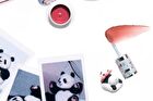 Into You M Lan Panda Blush & Highlisht Duo - 4 Colors - #MLD04 Mystic Purple