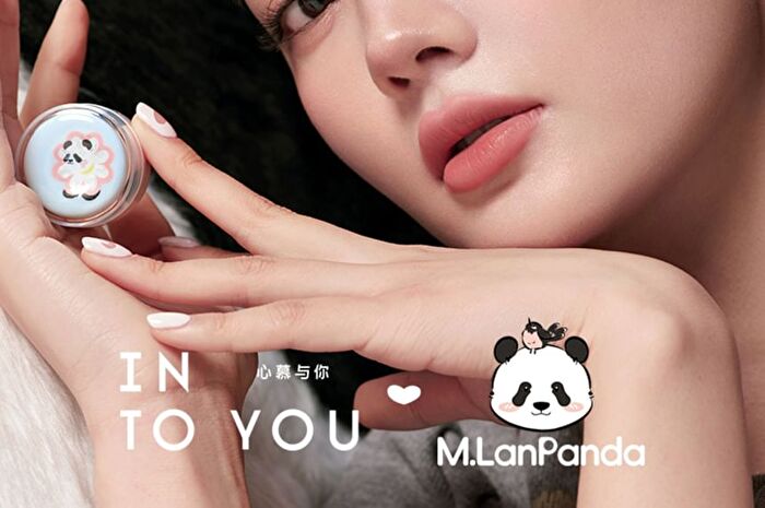 Into You M Lan Panda Shero Super Matte Lip & Cheek Mud - 3 Colors - #MLP03 Red Paw - 5g