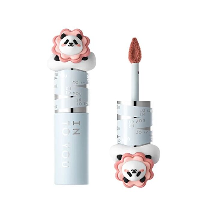 Into You M Lan Panda Shero Super Matte Lip Mud - 4 Colors - #MLE02 Panda Hug Pink - 2g