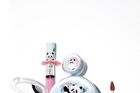 Into You M Lan Panda Mini Pressed Powder - 3 Shades - #MN02 Soft Misty Lilac - 3.5g