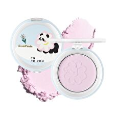 Into You M Lan Panda Mini Pressed Powder - 3 Shades - #MN02 Soft Misty Lilac - 3.5g