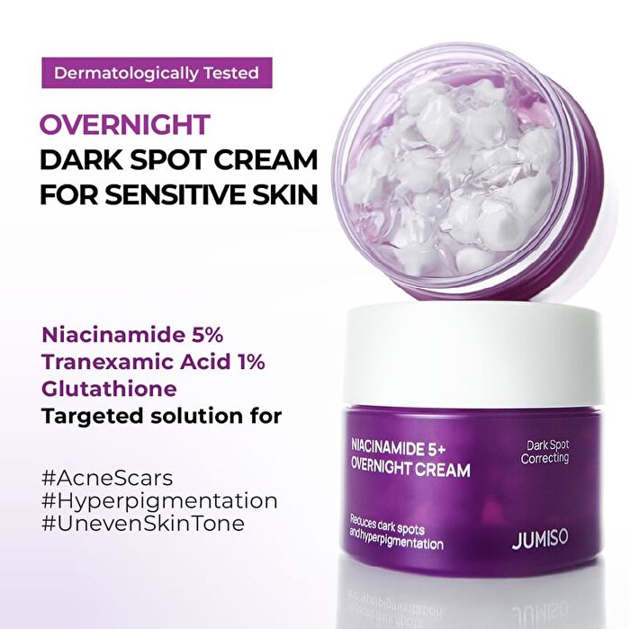Jumiso Niacinamide 5+ Overnight Cream - 50ml