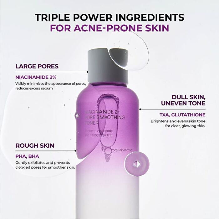 Jumiso Niacinamide 2+ Pore Smoothing Toner - 205ml