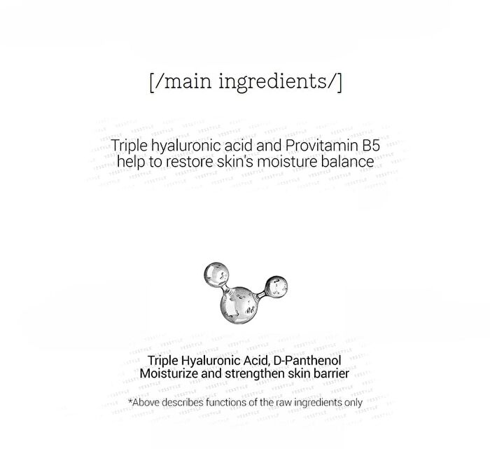 Cosrx Hydrium Triple Hyaluronic Moisturizing Cleanser Mini - 50ml
