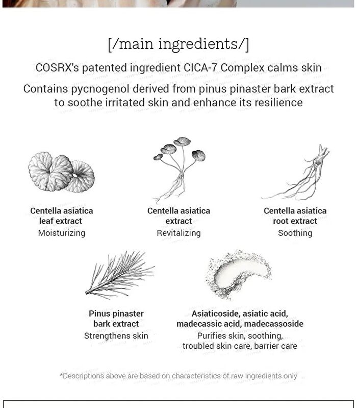 Cosrx Pure Fit Cica Cleanser Mini - 50ml