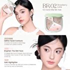 Focallure 4-Color Highlighter Contour Palette - 3 Types - #BR01 Cocona Latte - 15.5g