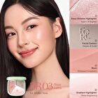 Focallure 4-Color Highlighter Contour Palette - 3 Types - #BR03 Rose Latte - 15.5g