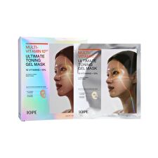 Iope Multi-Vitamin 10% Ultimate Toning Gel Mask Set - 30g x 5 sheets