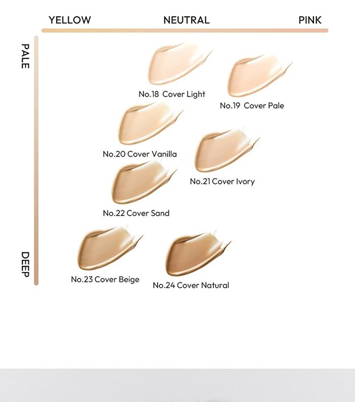 Javin De Seoul Wink Foundation Pact Refill Only - 7 Colors - #24 Cover Natural