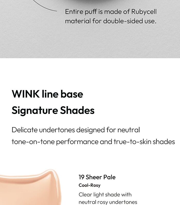 Javin De Seoul Wink Cushion Glow Pocket - 5 Colors - #23 Sheer Beige