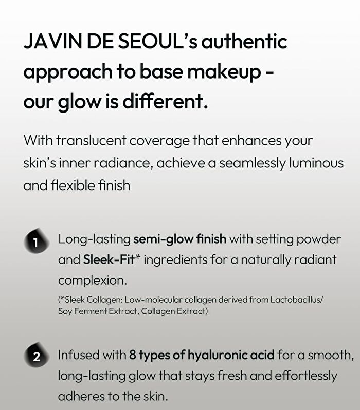Javin De Seoul Wink Cushion Glow Pocket - 5 Colors - #23 Sheer Beige