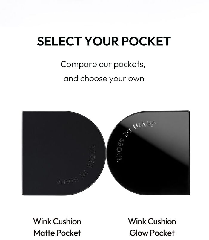 Javin De Seoul Wink Cushion Glow Pocket Refill Only - 5 Colors - #23 Sheer Beige