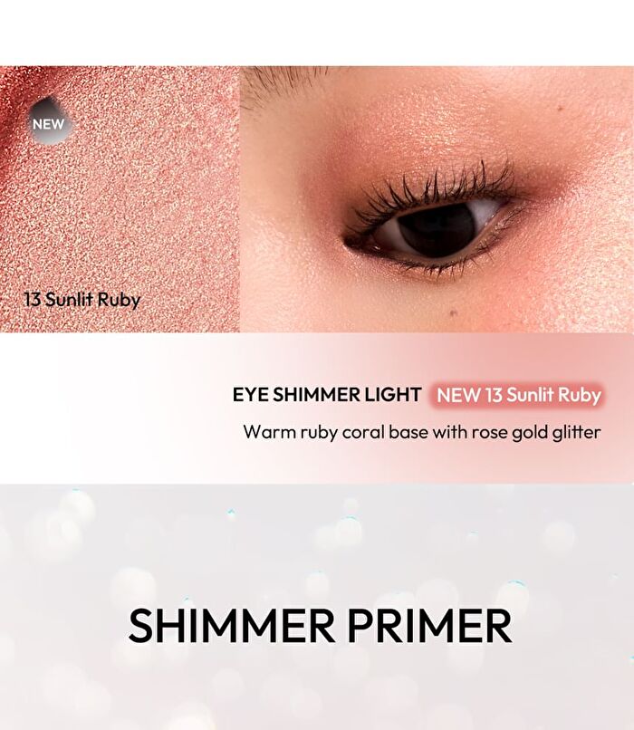 Wink Eye Shimmer Light - 13 Colors - #01 Pre Beige