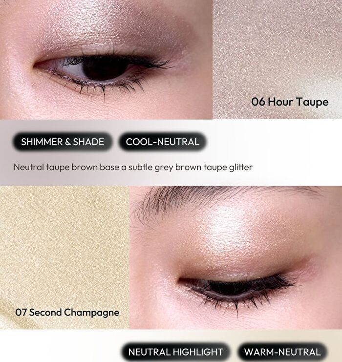 Wink Eye Shimmer Light - 13 Colors - #07 Second Champagne