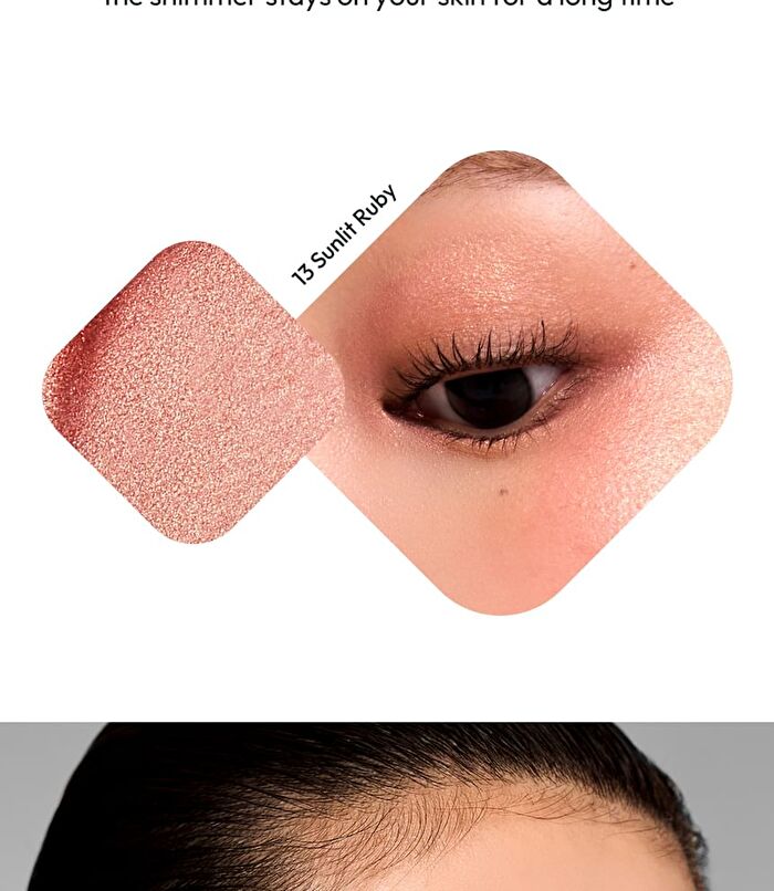 Javin De Seoul Wink Eye Shimmer Light - 13 Colors - #12 Sprinkle Rose