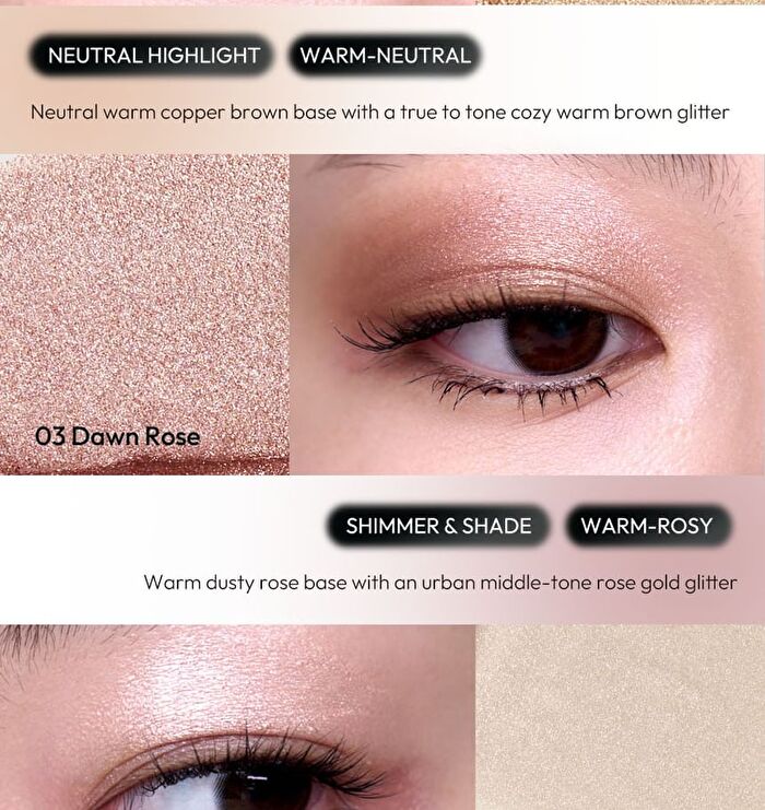 Javin De Seoul Wink Eye Shimmer Light - 13 Colors - #13 Sunlit Ruby