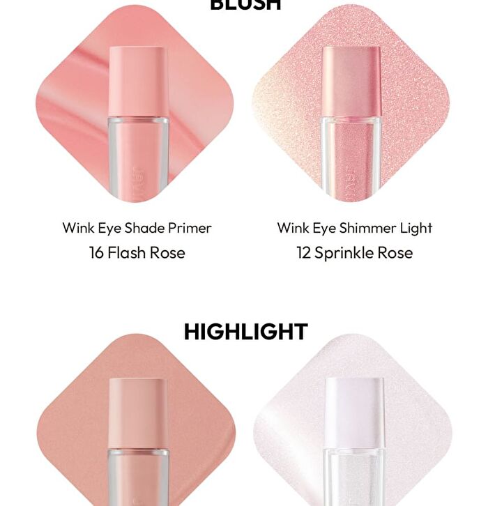 Javin De Seoul Wink Eye Shimmer Light - 13 Colors - #13 Sunlit Ruby