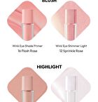 Javin De Seoul Wink Eye Shimmer Light - 13 Colors - #13 Sunlit Ruby