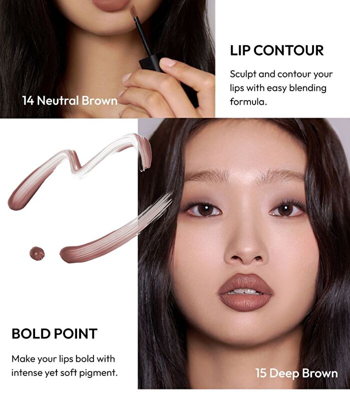 Javin De Seoul Wink Lip Shade Primer - 15 Colors - #08 Deep Plum
