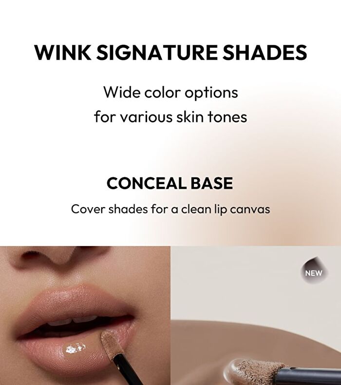 Javin De Seoul Wink Lip Shade Primer - 15 Colors - #10 Porcelain Rose