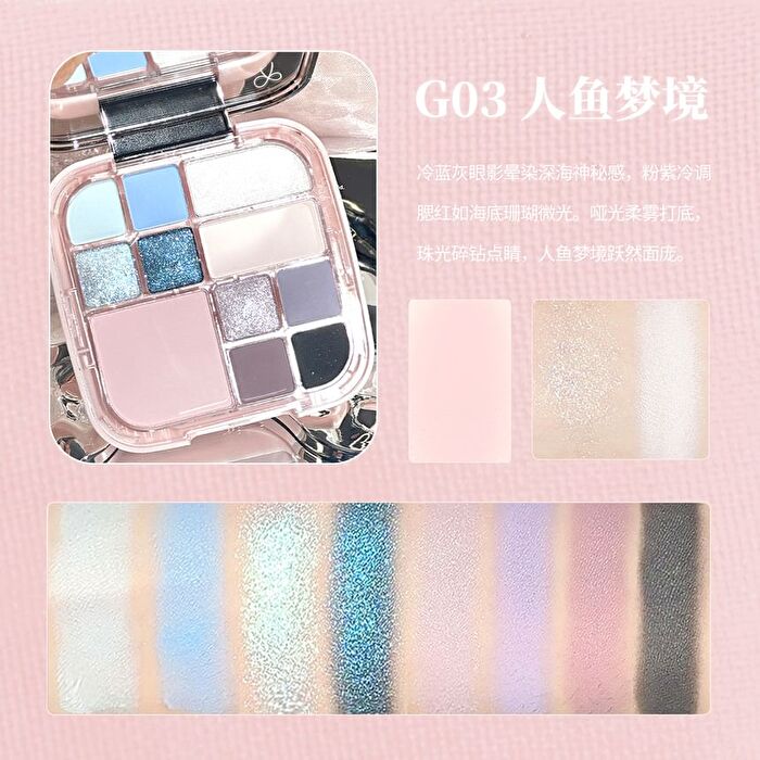 Gogo Tales Ethereal Soft Veil Comprehensive Powder Palette - 4 Types - #G03