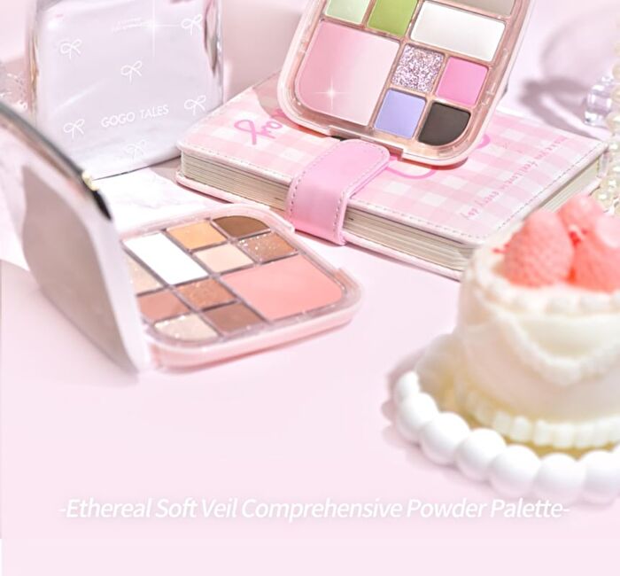 Gogo Tales Ethereal Soft Veil Comprehensive Powder Palette - 4 Types - #G03