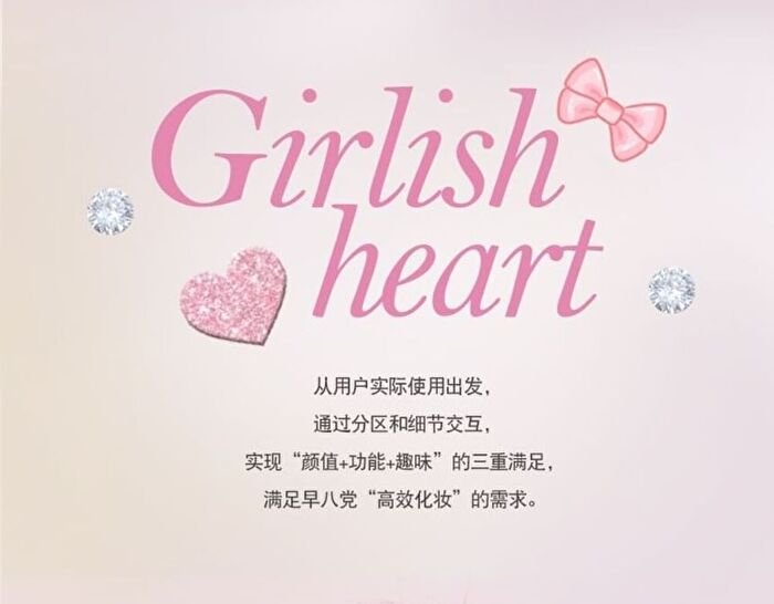 Gogo Tales Handy Girlish Heart 7-color Eyeshadow Palette - 4 Types - #G04