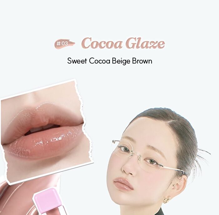 Honey Glaze Lip Tint - 3 Colors - #01 Peach Drop