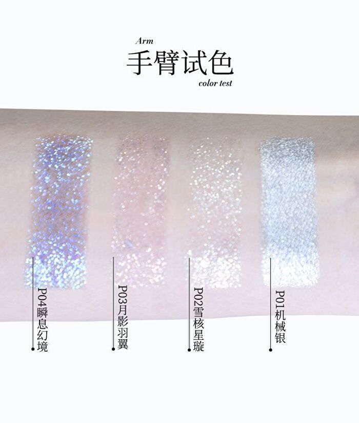 Star Diamond Pixel Jelly Eyeshadow Stick - 4 Colors - P04# Blue Purple - 3g