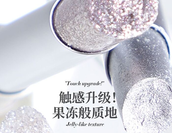 Star Diamond Pixel Jelly Eyeshadow Stick - 4 Colors - P04# Blue Purple - 3g