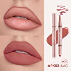 2 in 1 Double-Ended Lip Liner Pencil - 6 Colors - #NU01 Coral