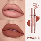 2 in 1 Double-Ended Lip Liner Pencil - 6 Colors - #RD01 Ruby