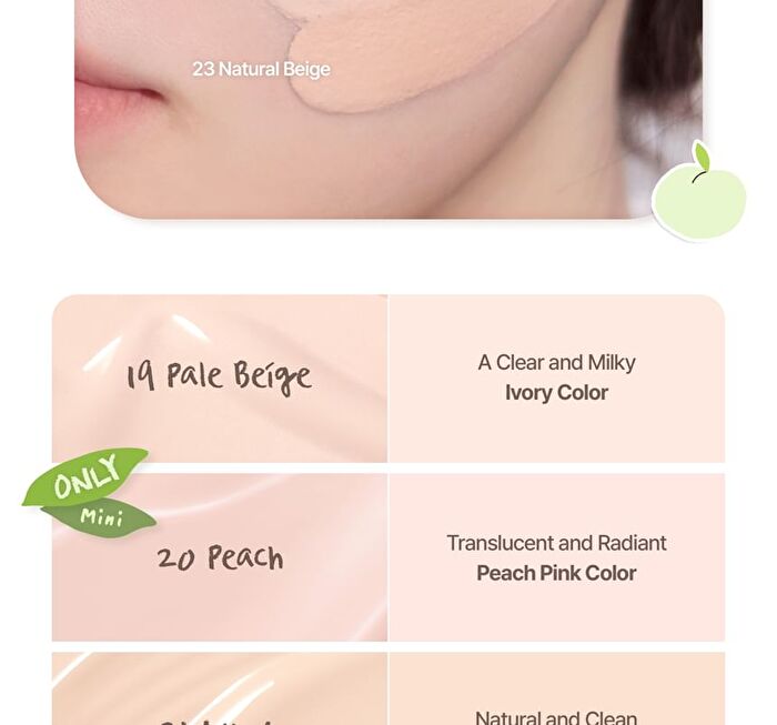 Long Wearing Foundation Mini - 4 Colors - #20 Peach