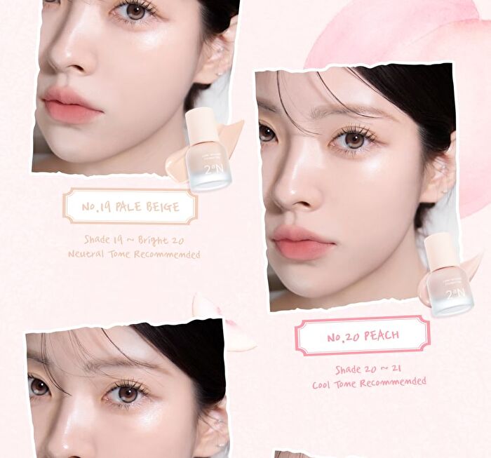 Long Wearing Foundation Mini - 4 Colors - #20 Peach